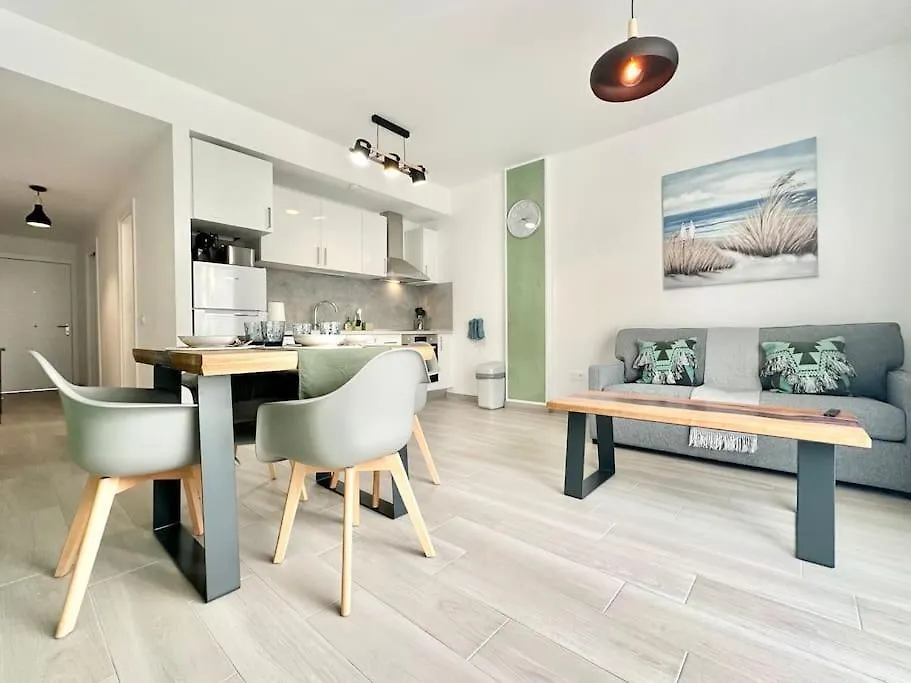 El Palmito En Corralejo Centro, Terraza Privada, Cocina Completa Y Wifi Daire 0*,